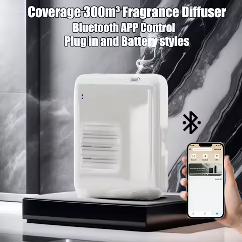 Electric Smell Coverage 300m³ For Home Smell Distributor Aromatherapy Diffuser Bluetooth Control Sma