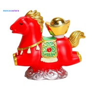 Prosperity Horse Figurine Resin Horse Figurine Chinese Year of the Horse Figurine Feng Shui Lucky Ho