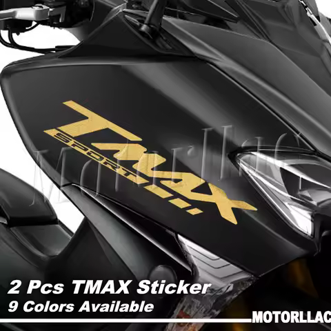 Motorcycle Scooter Stickers TMAX Front Stripe Fairing Decals Waterproof Accessories For TMAX 500 530