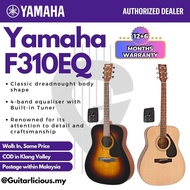 YAMAHA F310 Acoustic Guitar with EQ / Pick Up FREE Gig Bag (F310 with EQ) (EBGDAE) Plug in Equalizer