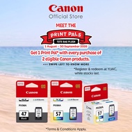 Canon PG-47 / CL-57 FINE Ink Cartridge for Inkjet Printer E400 / E410 / E460 / E470 / E480 / E4270 /
