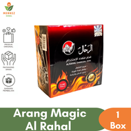 Arang Bakar Briket Buhur / Areng Magic Untuk Buhur Gaharu Bukhur Bakhoor Dupa Lava Charcoal Magic 1 Box Isi 8 Tahan Lama Murah