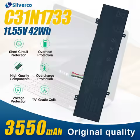 C31N1733 Laptop Battery For ASUS VivoBook Flip 14 TP412UA TP412FA TP412U SF4100F VivoBook Flip 14 TP