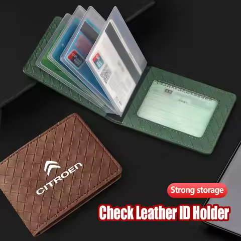 Car Drive Certificate Cover Auto Driver's License Wallet For Citroen C1 DS3 C2 C3 Vts C4 Saxo C4L C5
