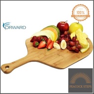 ถาดอบพิซซ่า ถาดพิซซ่า Pizza Peel ถาดวางพิซซ่า ถาดไม้ไผ่ ถาดพิซซ่าไม้ไผ่ คุณภาพดี Peacock Steps