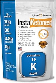 InstaKetones® 10g GoBHB®+ Potassium Per Scoop (Sodium Free) (30 Servings) Exogenous Ketones