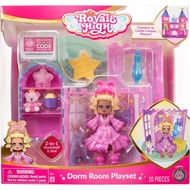 Royale High Dorm Room Playset - 1 Doll, 5 Accessories - Virtual Item Code Included
