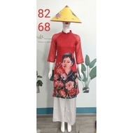 2hand Ao Dai size Small (Odd shirt)