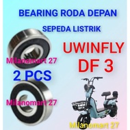 Uwinfly DF3 electric bicycle front wheel bearing, uwinfly df3 electric bicycle front wheel bearing