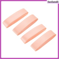 🧶 4Pcs Pink Satin Ballet Pointe Shoe Ribbons for Decoration Wide Dance Shoe Accessories