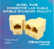 Barel Konektor RJ45 Sambungan Kabel LAN Standard Quality