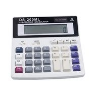 Muti-function 12 Digits Office LCD Calculator Large Computer Big Buttons Key