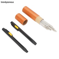 TRENDYZONEUS 2pcs Sewing Chalk, Erasable Natural Fading Tailor Fabric Marker, Pen Refill Multifuncti