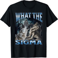 What The Si Funny Cringe Werewolf Wolf Meme T-Shirt