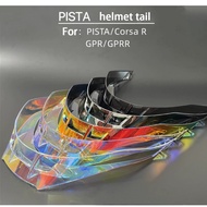 Helmet Tail Spoiler for AGV Pista GP, Pista GPR, CORSA,CORSA R Rear Spoiler Motorcycle Helmet Access