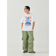 เสื้อเลือกตั้ง Band of Joys - เสื้อยืดคอกลม Work Alone ป้าย Gildan Ultra Cotton