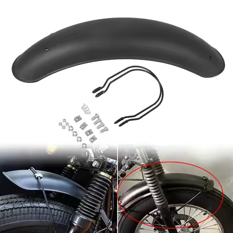 Motorcycle Front Mudguard Replacement Retro Wheel Mud Guard Modified Parts Universal Compatible Cg12
