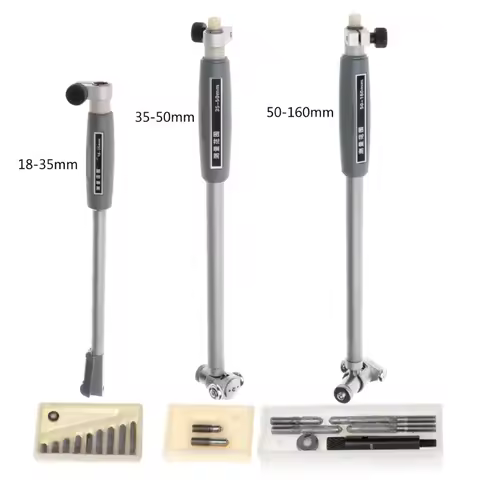 Bore Dial Bore Gauge Dial Indicator Inner Diameter Gauge Measuring Rod Probe Micrometer Measuring To