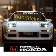 Cutting sticker for Honda jazz Brio Mobilio crv Civic power windshield sticker by Honda