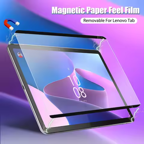 Paper Magnetic Like Screen Protector For Lenovo Tab m11 M10 Plus P11 Pro Gen 2 Tab P12 12.7 Pro 12.6