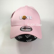 New Era 9FORTY 粉色 LOVE 棒球帽