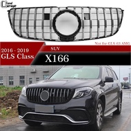 Front Grille For 2016 - 2019 Facelifted Mercedes X166 GLS Class GLS350 GLS400 GLS450 GLS500 GLS550 G
