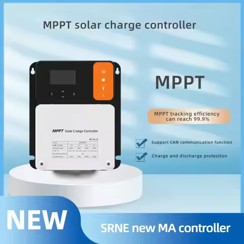 MYT SRNE Solar Charge Controller MPPT 10A 20A 30A 40A 60A Solar Panel Regulator Battery Charger Cont