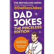 [100% Original Books] - Dad Jokes: The Priceless Edition by Dad Says Jokes (UK edition, hardcover)