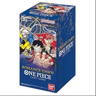 日版 One Piece 海賊王 OP01 Romance Dawn Card Game OPTG卡盒