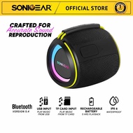 SonicGear SonicGo Boom 2 IPX  5 Waterproof TWS Ambient Light Portable Bluetooth Speaker