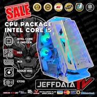Cpu Desktop Intel Core i5 2nd Gen 4gb Ddr3 500gb Nvidia Gt210 Cyborg case (jeffdata comptuers)