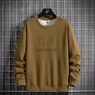Men Sweatshirts Hoodies Oversized 6XL 7XL 8XL Plus Size Long Sleeve O-Neck Pullovers Spring Autumn S