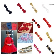 【CH*】 Chinese Tang Shirt Button Gourd Shape Cheongsam Fastener Button DIY Knot Button