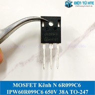 High power N-channel MOSFET 6R099C6 IPW60R099C6 650V 38A TO-247