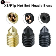 XS  For Bambu Lab X1/P1P Nozzle 0.6 0.8 1.0mm Hardened Steel CHT Cloning Brass Nozzle Upgraded Hoten