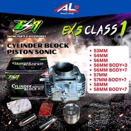 ESR Racing Cylinder Block EX5 Class 1 53mm 54mm 56mm 57mm 58mm Body +3 +7 Piston Sonic class1 ESR MO