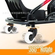 [Ready Stock] 76mm x 30mm Wheel for Crazy Cart CC XL DLX Drift Cart Wheel 4Pc rSiXh2CILf0612