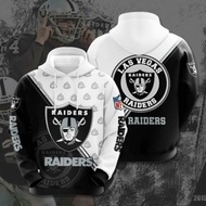 Las Vegas Raiders Oakland Champion Logo Sport NFL 3D Full Print All Over Hoodie jacket