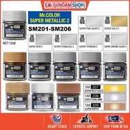 Mr.Hobby Mr.Color Super Metallic 2 Acrylic Pain Paint SM201-SM209