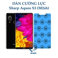 Sharp Aquos S3 nano flexible tempered film (502sh) completely transparent