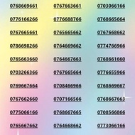 FREESHIP - CHƯA KÍCH HOẠT Sim Mobifone 4G đuôi tam khuyến mãi data đăng ký chính chủ