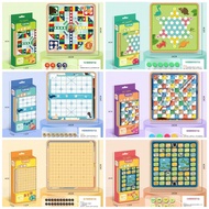 Cartoon Cartoon Pocket Magnetic Chess Portable Chess Backgammon Chess Flying Chess Checkers Multifun