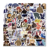 60 pcs 86-Eighty Six- Japan Anime Waterproof PVC Stickers