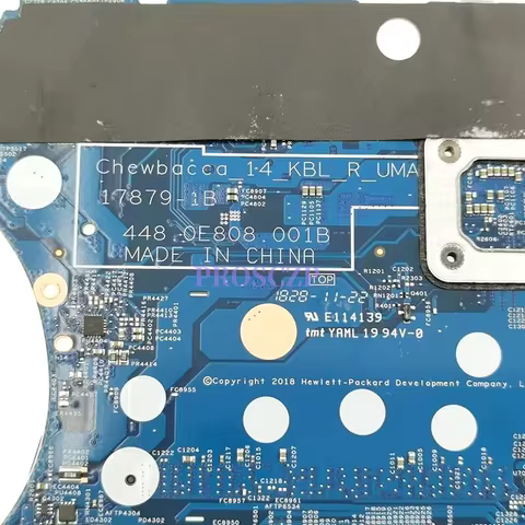 For HP PAVILION X360 14-CD TPN-W131 14M-CD Laptop Motherboard 17879-1B Mainboard With 4415U I3 I5 I7