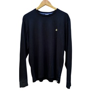 Brooks Brothers Long Sleeve T-Shirt Cotton Crewneck Original Fit Logo