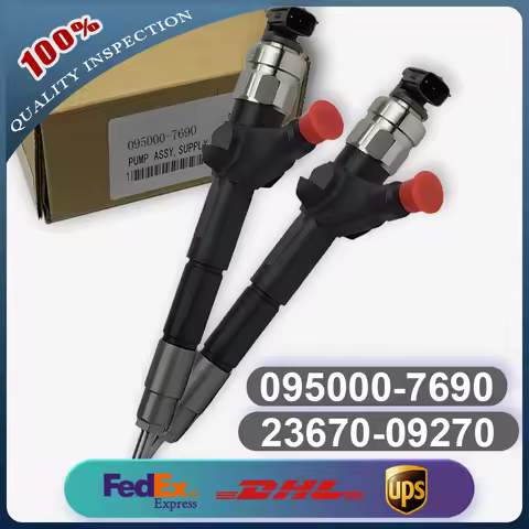 23670-09270 23670-0R050 095000-7690 Common Rail Injector for Toyota Engine 1AD-FTV 2AD-FTV Avensis C