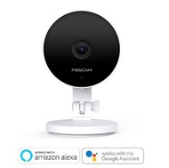 FOSCAM C2M高清1080P無線網絡攝影機支持ALEXA,雲端/卡儲存WIFI雙頻2.4/5GHZ白色