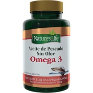 Nature's Life Aceite de Pescado Omega 3 65 Cápsulas