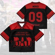 Jersey Summer Women's Men's  Bad ATEEZ Golden Hour Part 5 Sport Jersey Fan Edition Short Sleeve Casu