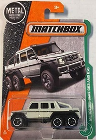 Mattel Matchbox Die-Cast MBX Explorers Mercedes-Benz G63 AMG 6X6 (White)